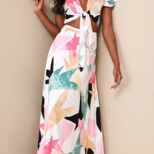 NWT - Lulu's Daydreaming Two-Piece Maxi
